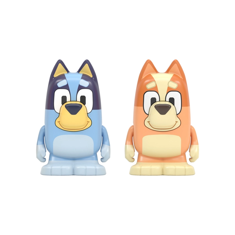 BLOQUES MAGNE TICOS BLUEY CASA FAMILIA HEELER TILE TOWN - 5