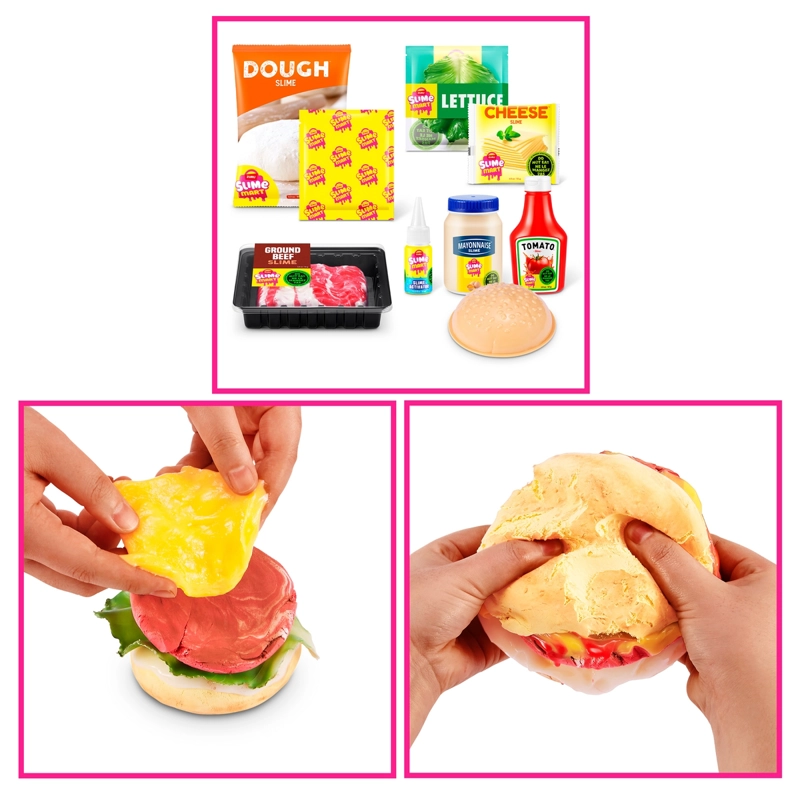 CANASTO DE COMPRA SLIME MART DE ZURU - HAMBURGUESA - 7