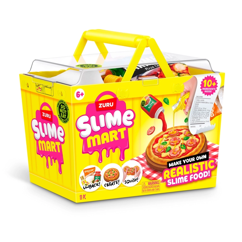 CANASTO DE COMPRA SLIME MART DE ZURU - PIZZA - 2