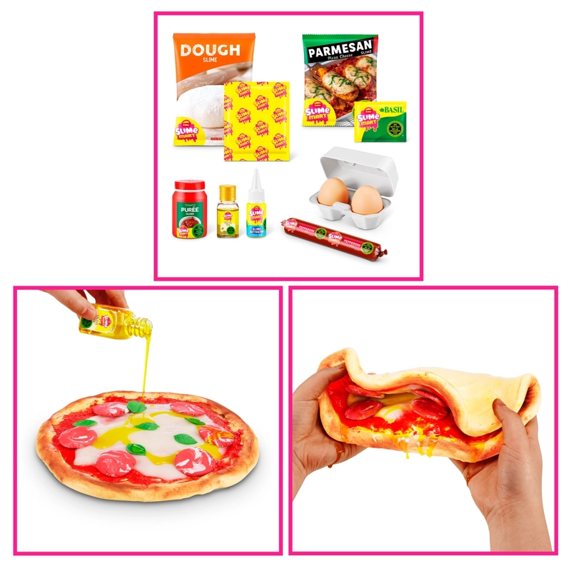 CANASTO DE COMPRA SLIME MART DE ZURU - PIZZA - 7