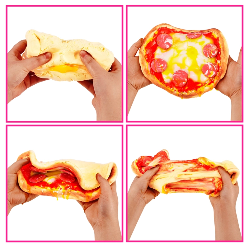 CANASTO DE COMPRA SLIME MART DE ZURU - PIZZA - 8