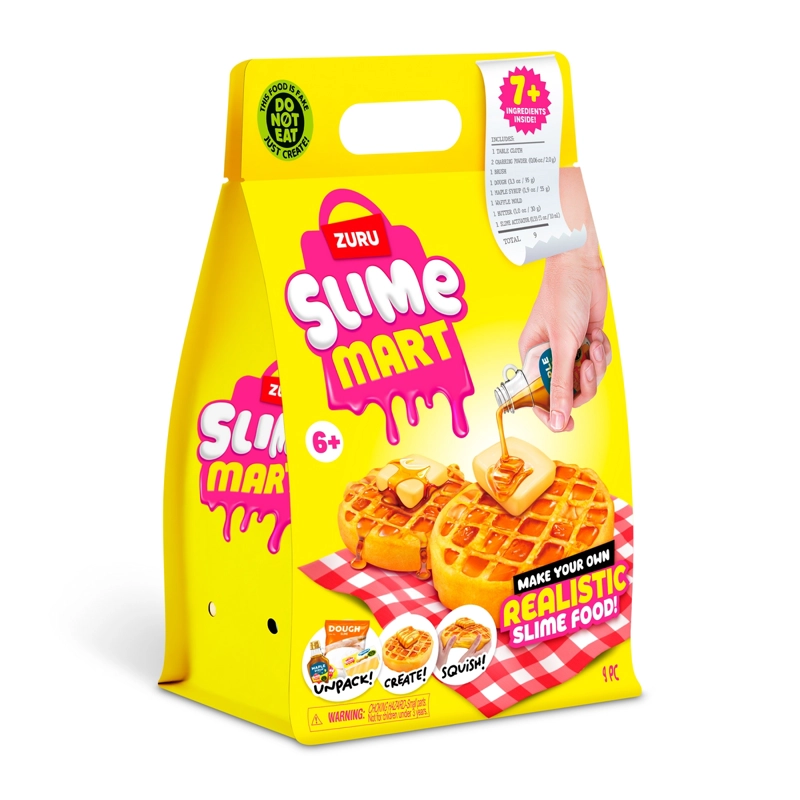 BOLSA DE COMPRA SLIME MART DE ZURU - WAFFLES - 2