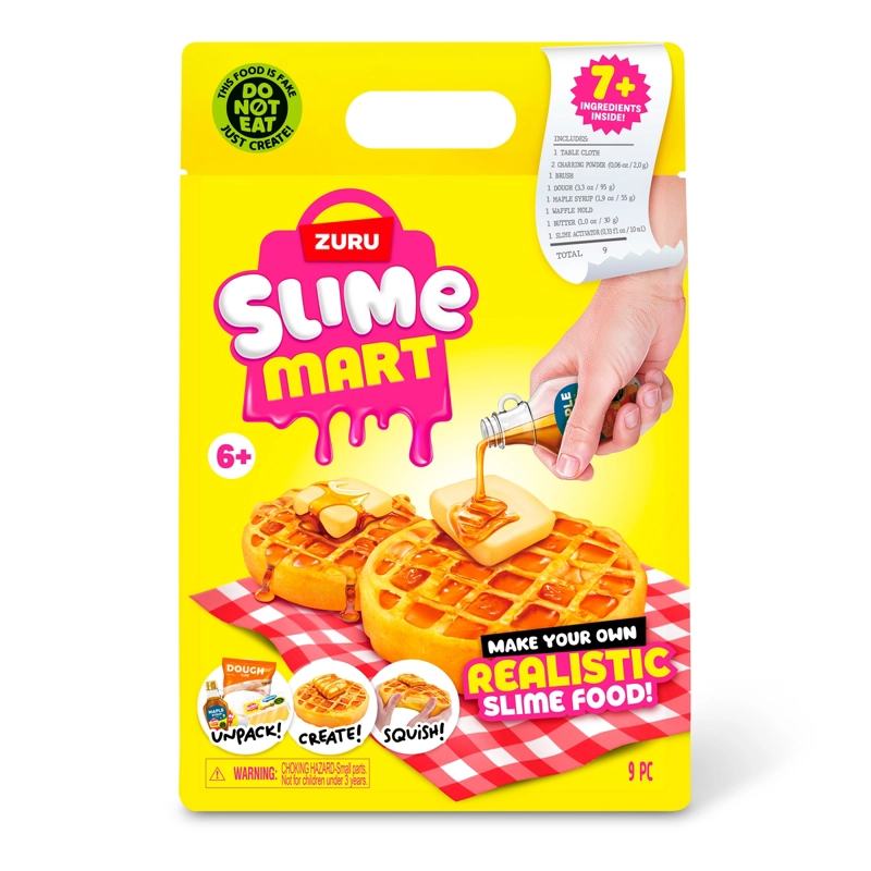 BOLSA DE COMPRA SLIME MART DE ZURU - WAFFLES - 3