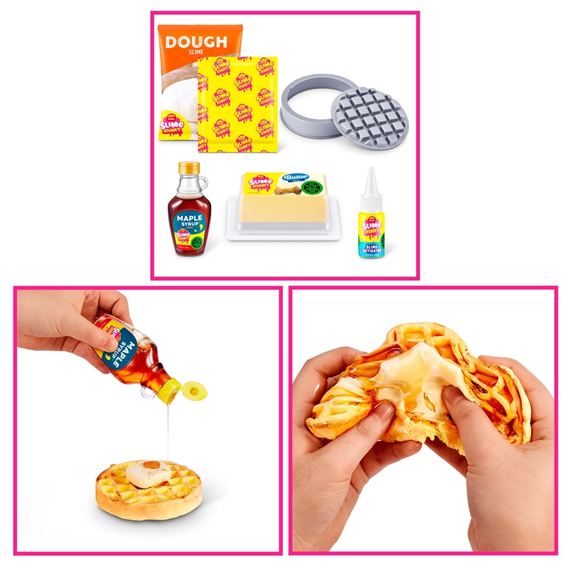 BOLSA DE COMPRA SLIME MART DE ZURU - WAFFLES - 6