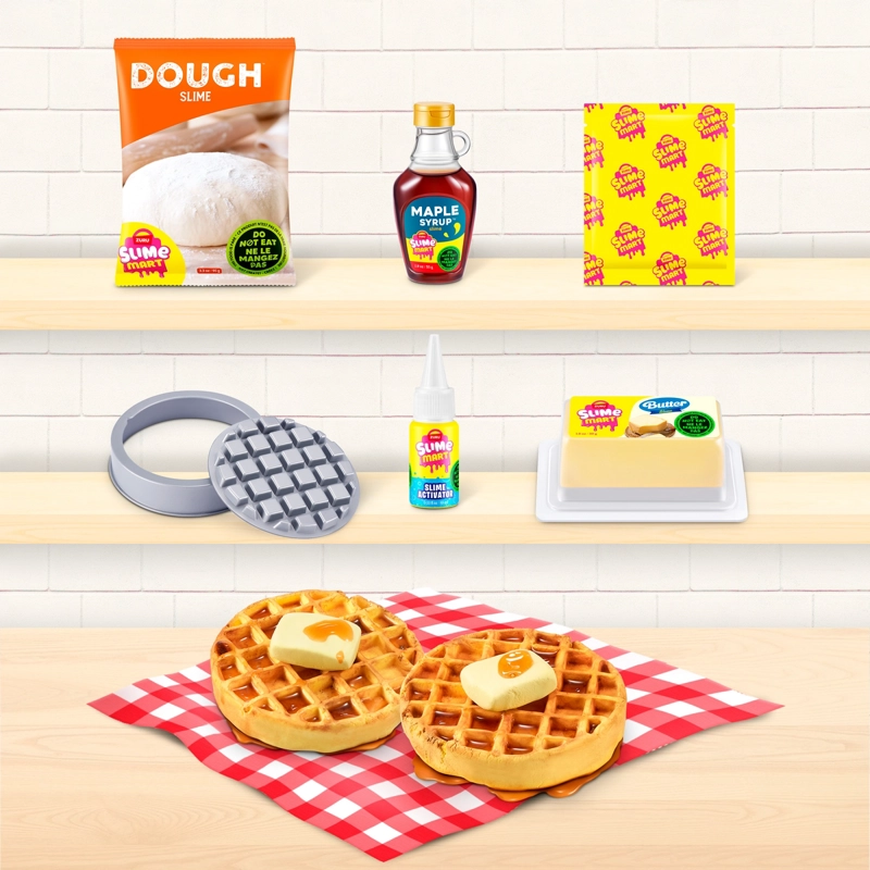 BOLSA DE COMPRA SLIME MART DE ZURU - WAFFLES - 7