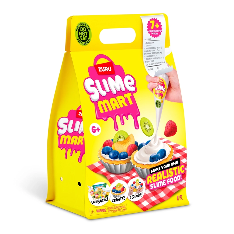 BOLSA DE COMPRA SLIME MART DE ZURU - TARTA DE FRUTAS - 2