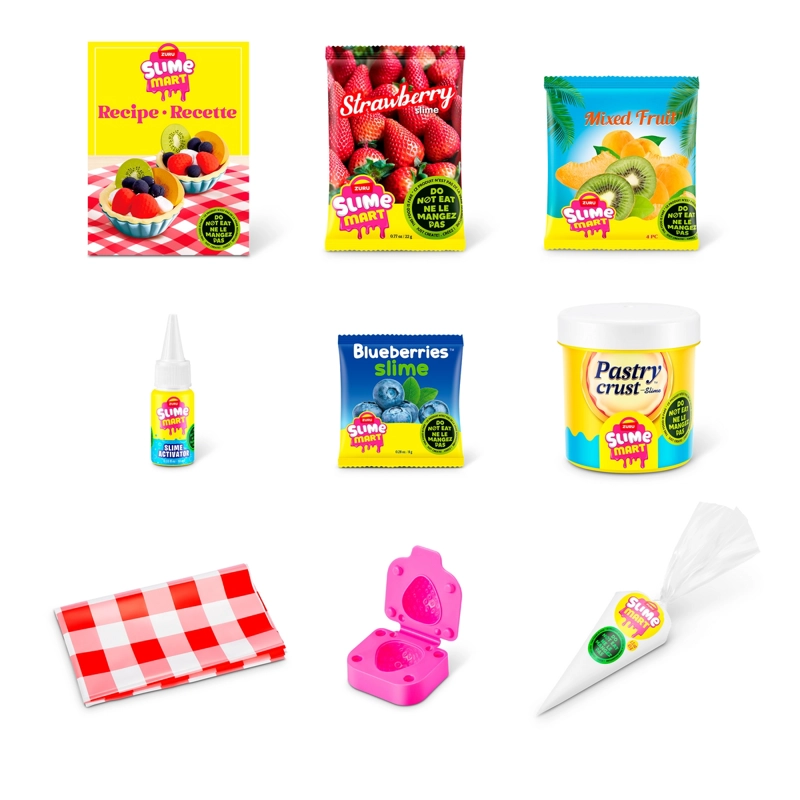 BOLSA DE COMPRA SLIME MART DE ZURU - TARTA DE FRUTAS - 5