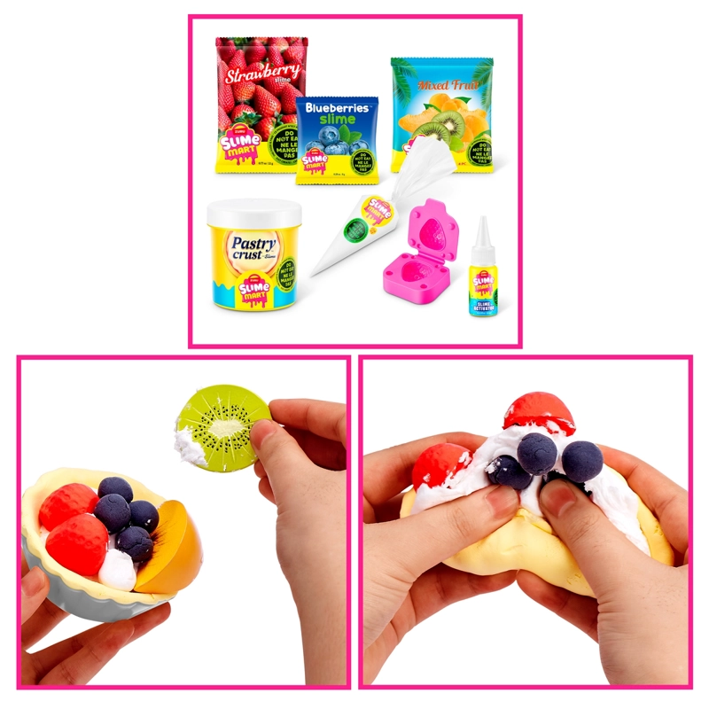 BOLSA DE COMPRA SLIME MART DE ZURU - TARTA DE FRUTAS - 7