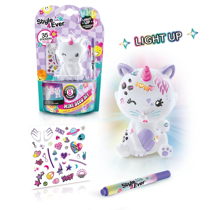 UNICORNIO MINI DIY - CON LUZ - 3