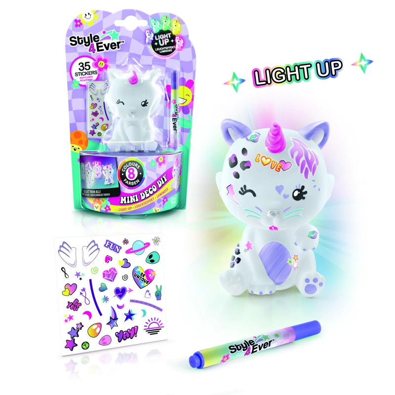 UNICORNIO MINI DIY - CON LUZ - 7