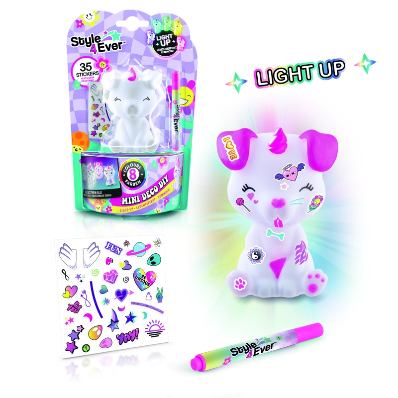 UNICORNIO MINI DIY - CON LUZ - 8