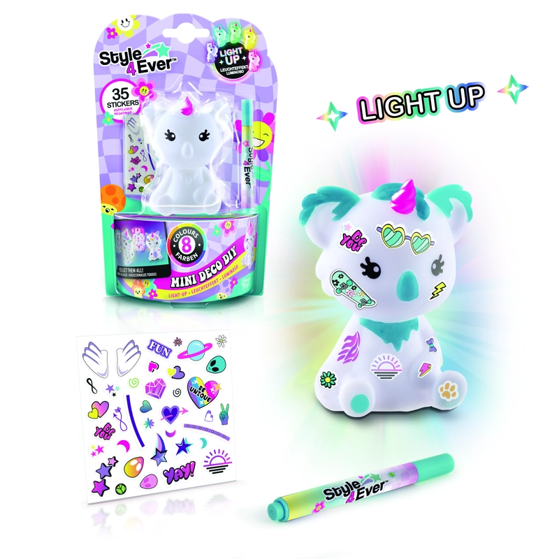UNICORNIO MINI DIY - CON LUZ - 9