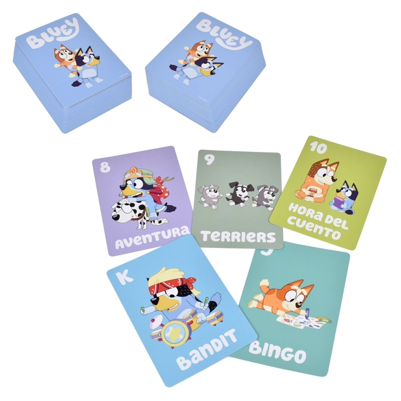 JUEGO DE CARTAS 5 EN 1 BLUEY - 1