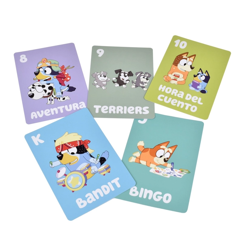JUEGO DE CARTAS 5 EN 1 BLUEY - 5