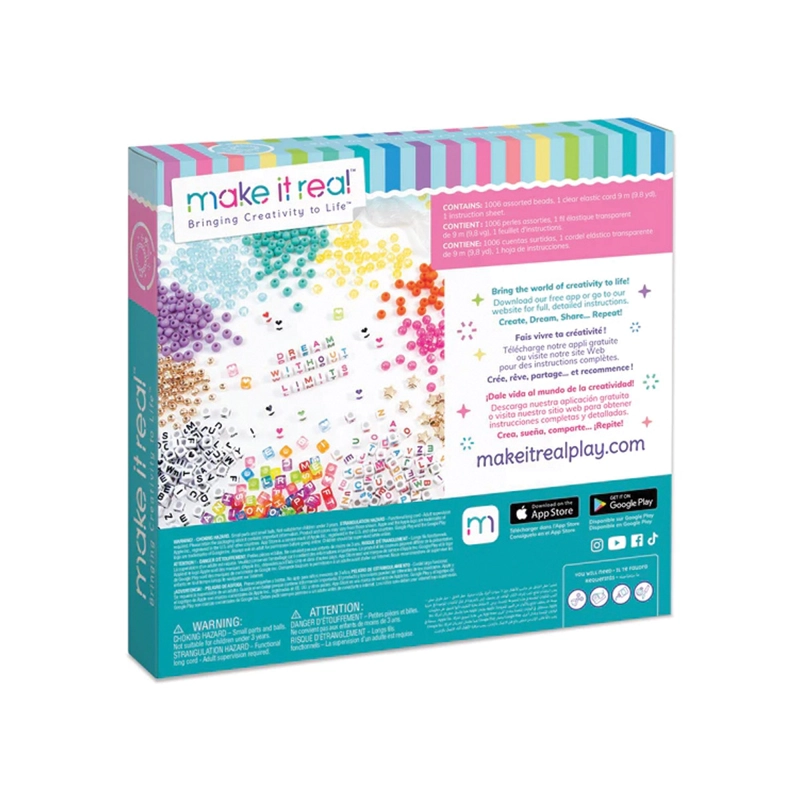 MAKE IT REAL SET PULSERAS ALFABETO - 3