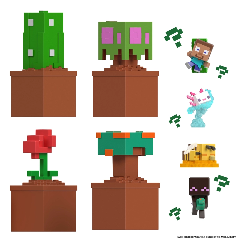 FIGURA DE ACCION MINECRAFT VANILLA MINI MINING - CACTUS - 2