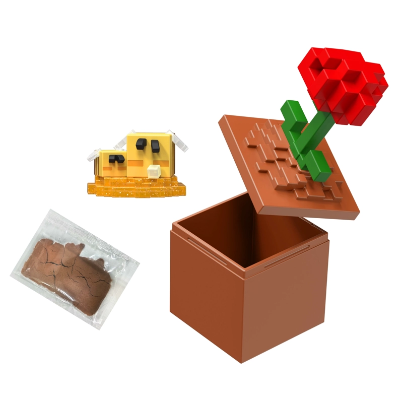 FIGURA DE ACCION MINECRAFT VANILLA MINI MINING - FLOR - 5