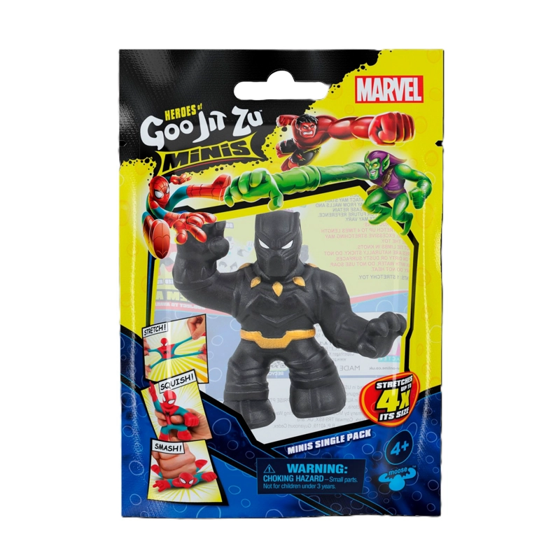 HEROE DE GOO JIT ZU MARVEL MINIS SINGLES - BLACK PANTHER - 2