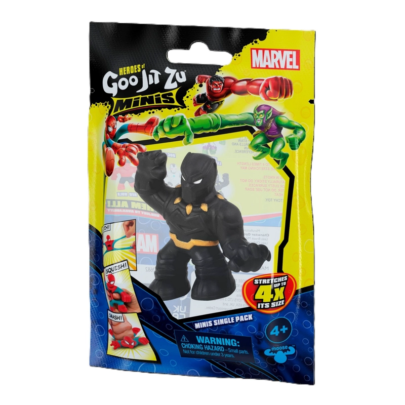 HEROE DE GOO JIT ZU MARVEL MINIS SINGLES - BLACK PANTHER - 3