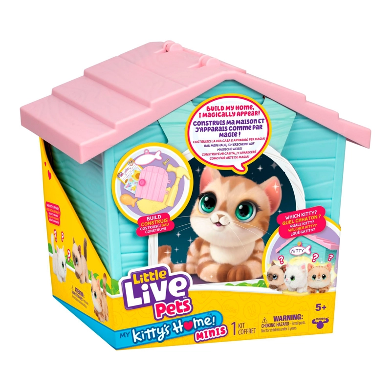 LITTLE LIVE PETS S3 CASA GATITOS SET JUEGO MINI - 2