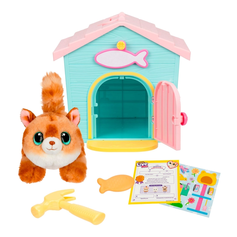 LITTLE LIVE PETS S3 CASA GATITOS SET JUEGO MINI - 3