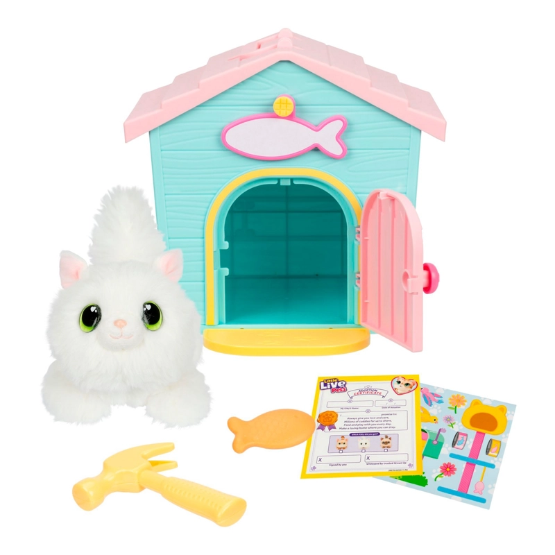LITTLE LIVE PETS S3 CASA GATITOS SET JUEGO MINI - 4