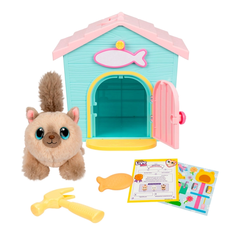 LITTLE LIVE PETS S3 CASA GATITOS SET JUEGO MINI - 5