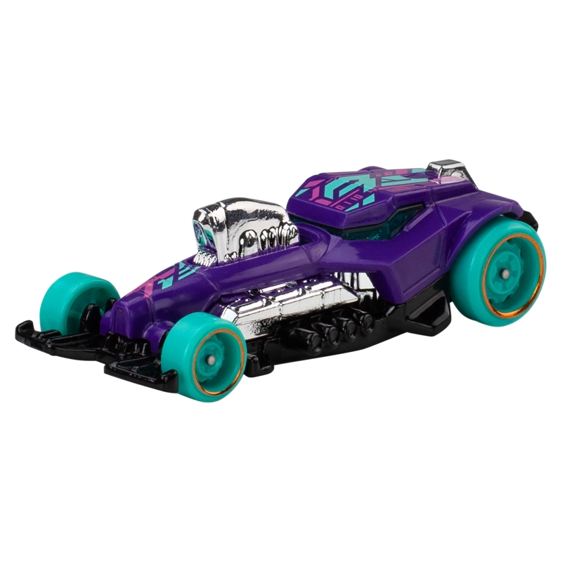 PACK 5 AUTOS HOT WHEELS - FORMULA 1 HW GASSERS CYBER NOIR - 5