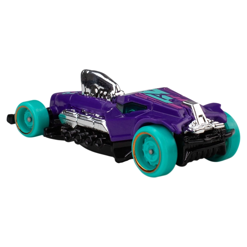 PACK 5 AUTOS HOT WHEELS - FORMULA 1 HW GASSERS CYBER NOIR - 6