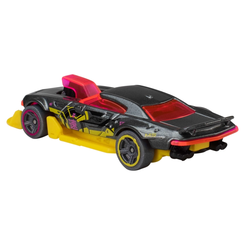 PACK 5 AUTOS HOT WHEELS - FORMULA 1 HW GASSERS CYBER NOIR - 7