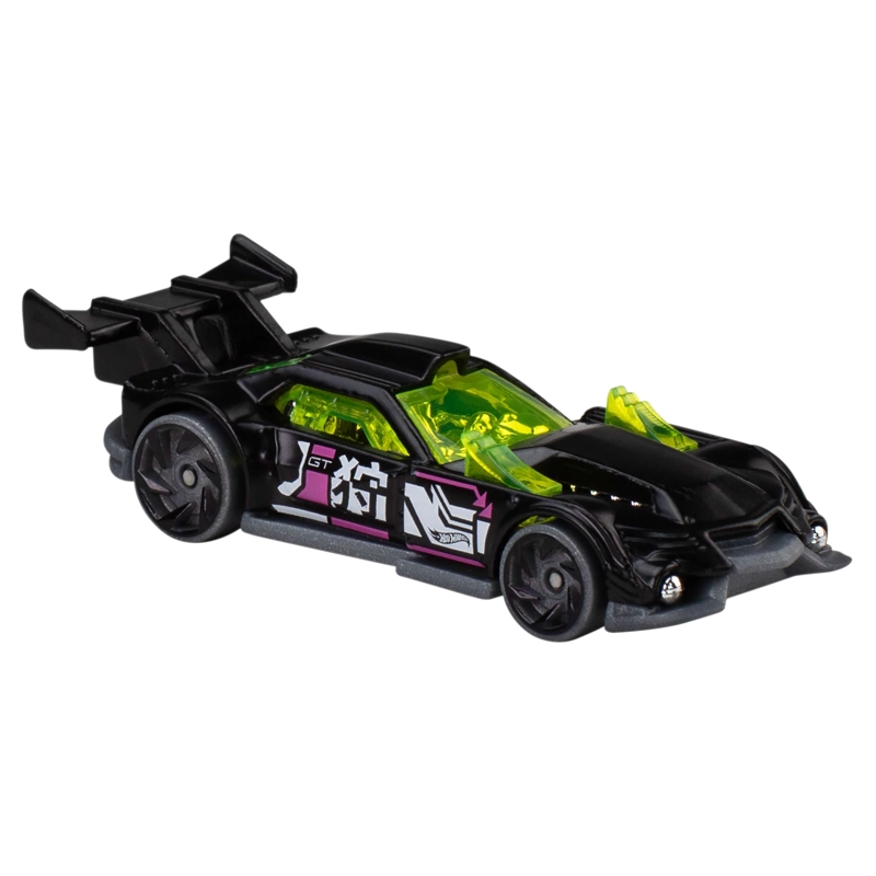 PACK 5 AUTOS HOT WHEELS - FORMULA 1 HW GASSERS CYBER NOIR - 8