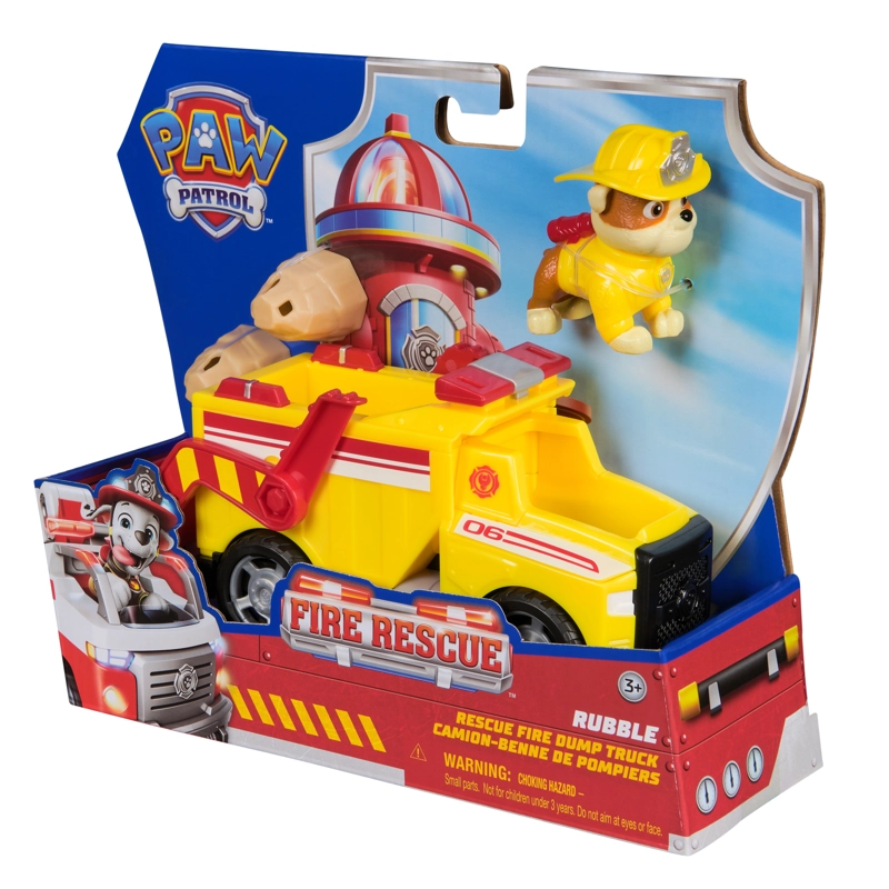PAW PATROL VEHICULOS FIRE RESCUE - RUBBLE - 3