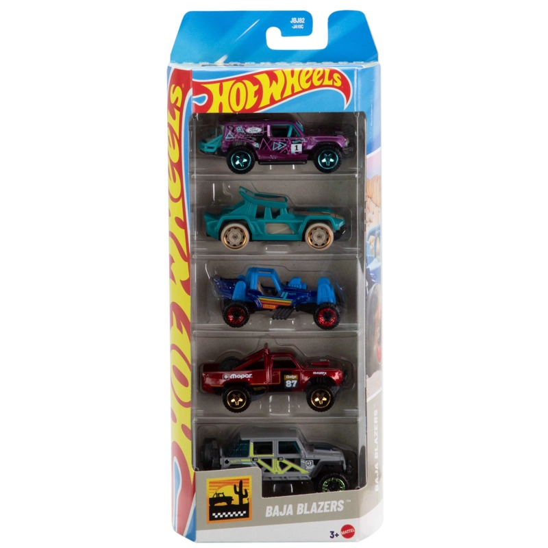 PACK 5 AUTOS HOTWHEELS -  EXOTIQUE BAJA BLAZERS - 1