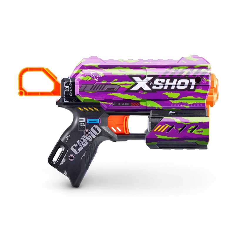 LANZA DARDOS FLUX SKINS CON 8 DARDOS X-SHOT - CRUCIFER - 2