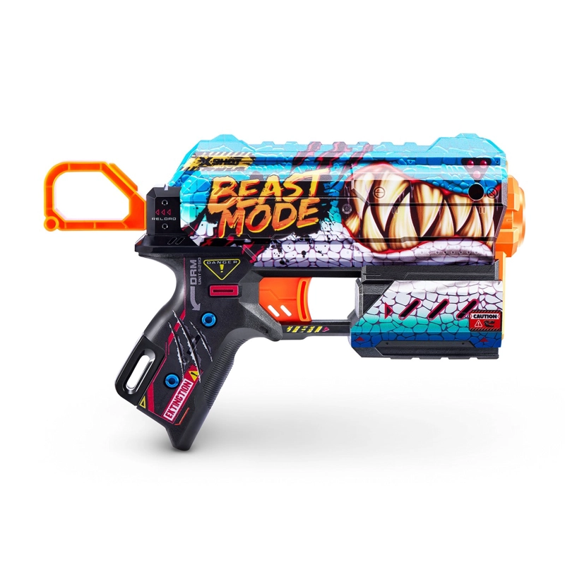 LANZA DARDOS FLUX SKINS CON 8 DARDOS X-SHOT - BEAST OUT - 2