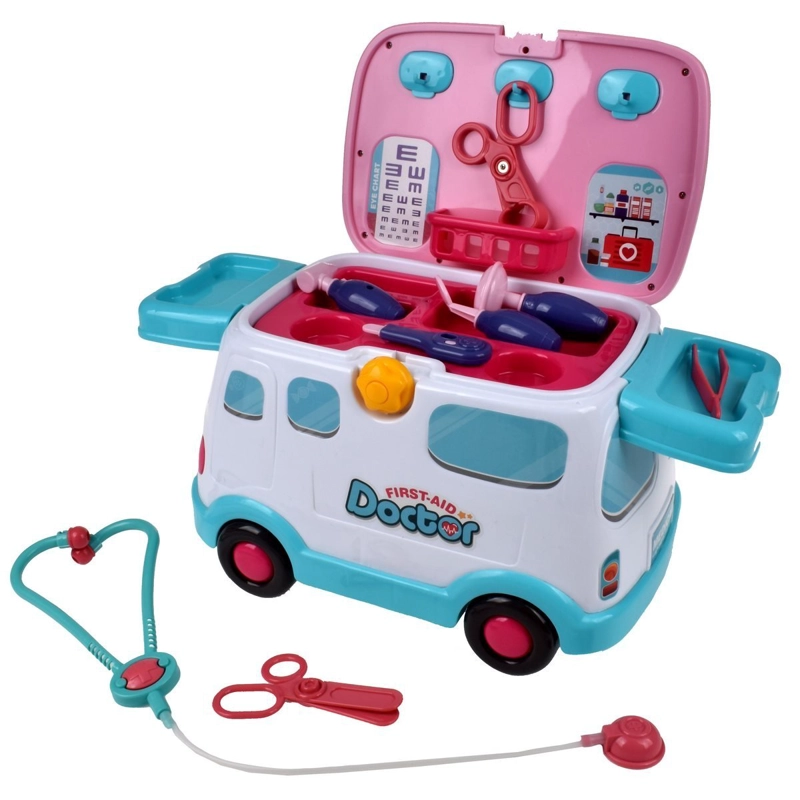 AMBULANCIA CON SET DE DOCTOR - 1