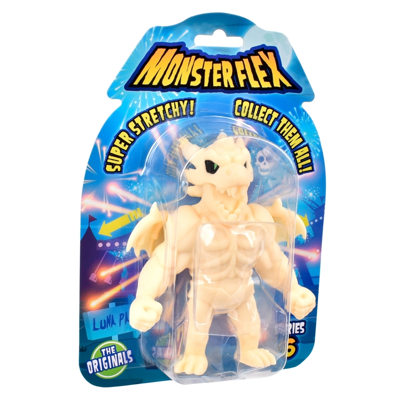 FIGURA STRETCH DE GOMA DE 15 CMS QUE SE ESTIRA - SKELEDRAGON - 2