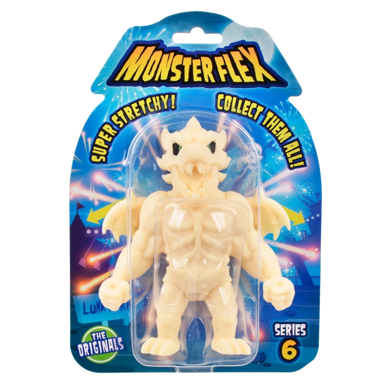 FIGURA STRETCH DE GOMA DE 15 CMS QUE SE ESTIRA - SKELEDRAGON - 3