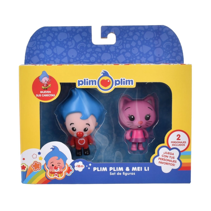 SET 2 FIGURAS PLIM PLIM – PLIM PLIM Y MEI LI - 4