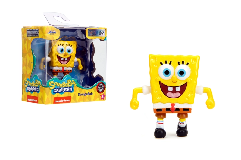 FIGURA NICKELODEON METAL 9 CM BOB ESPONJA - BOB ESPONJA - 1