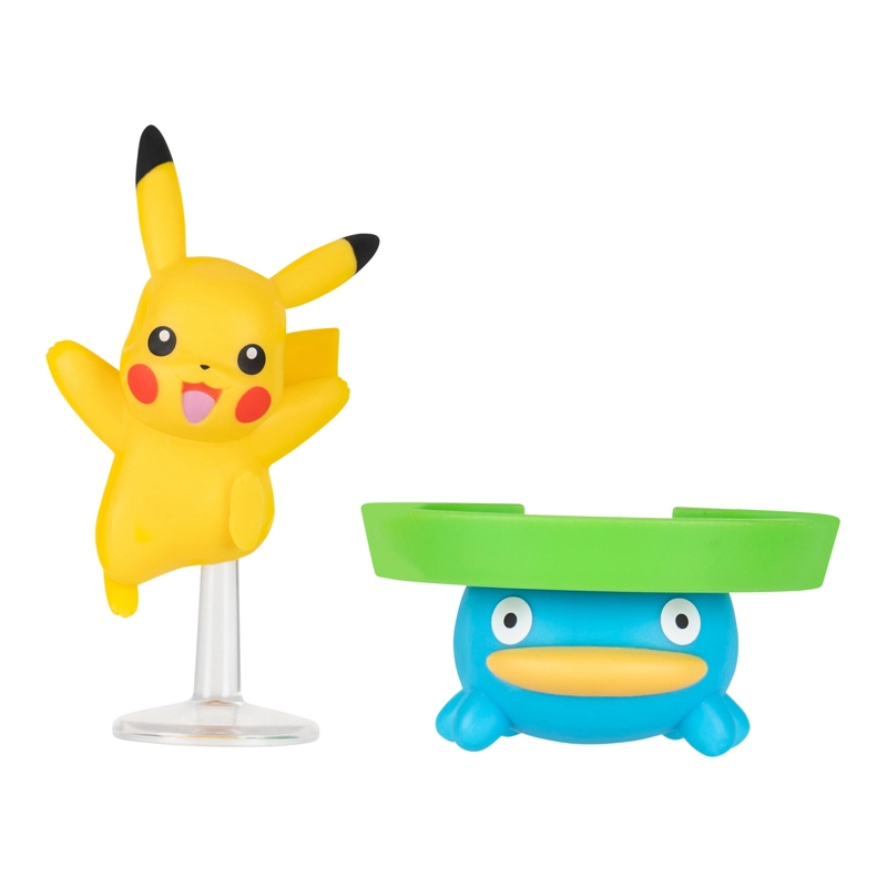 POKE MON FIGURA SELECT 15 CM ENVIRONMENT - LOTAD + PIKACHU - 2