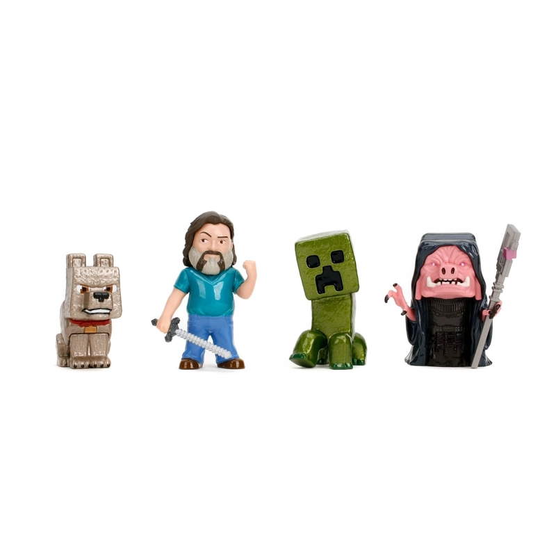 SET DE 4 PIEZAS MINECRAFT – FIGURAS DE 9 CM - 1