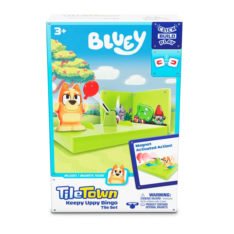 BLOQUES CONSTRUCCION MAGNE TICOS BLUEY TILE TOWN-KEEPY BINGO - 3