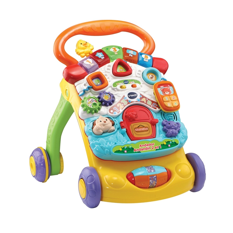 ANDADOR VTECH 2 EN 1 CON LUZ PARA BEBE - 1