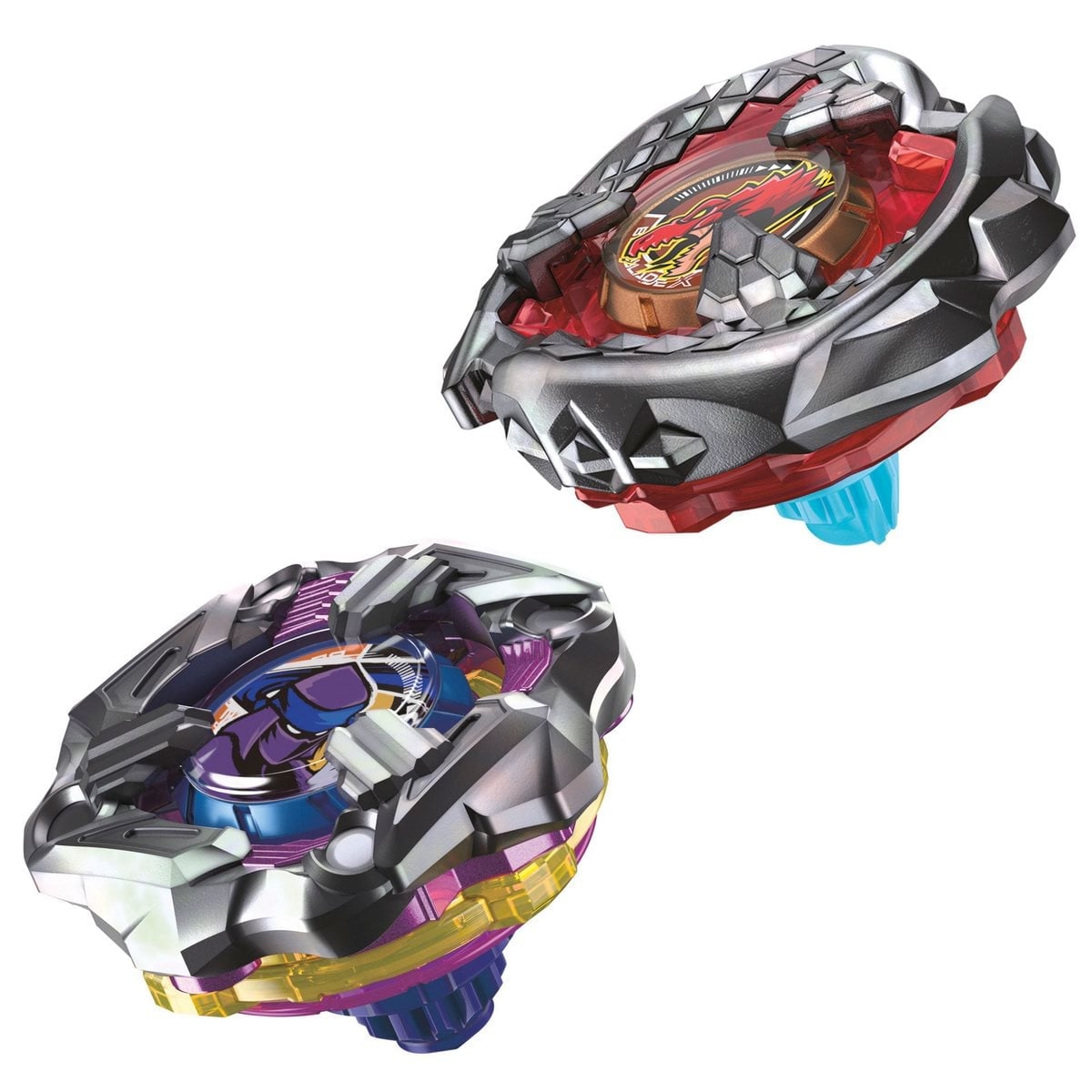 BEYBLADE DUAL PACK X-BEAT TYRANNO 4-70Q-KNIFE SHINOBI 4-80HN - 2