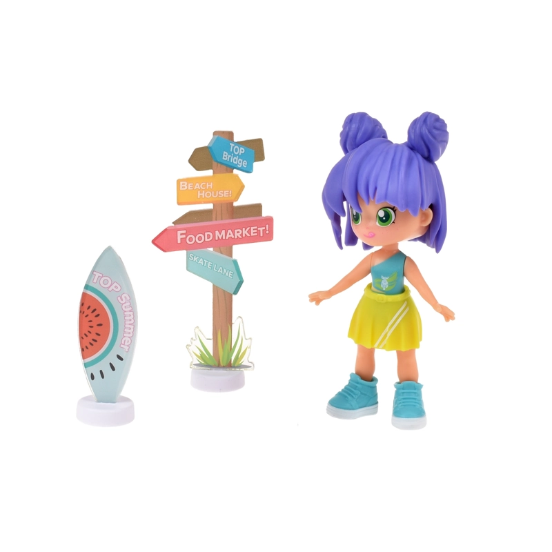 MUÑECA 11 CM Y MOTO PINYPON TOP - 2