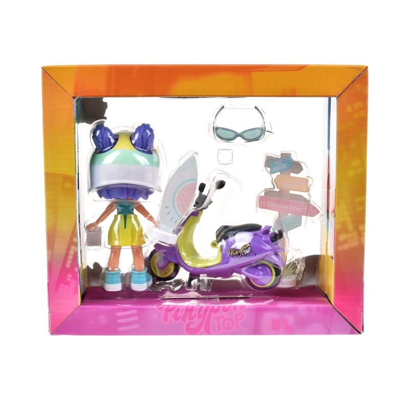 MUÑECA 11 CM Y MOTO PINYPON TOP - 6