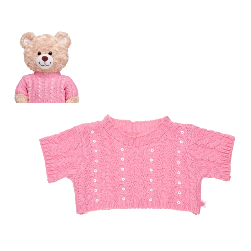 SWEATER ROSADO BUILD-A-BEAR - 1