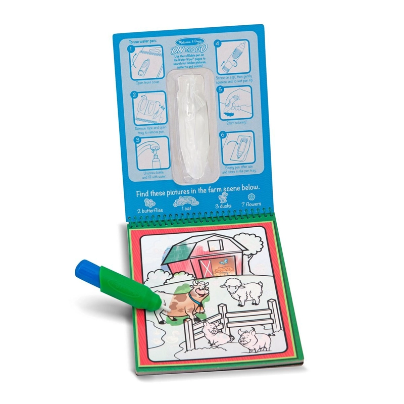 CUADERNO PARA COLOREAR MELISSA AND DOUG ANIMALES - 1