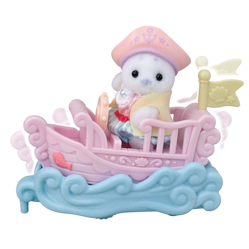 PUFF Y CARA SURCAN LAS OLAS SYLVANIAN FAMILIES - 5